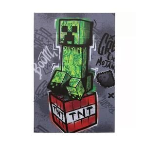 Minecraft Creeper LED Canvas Wall Art (Brand New)